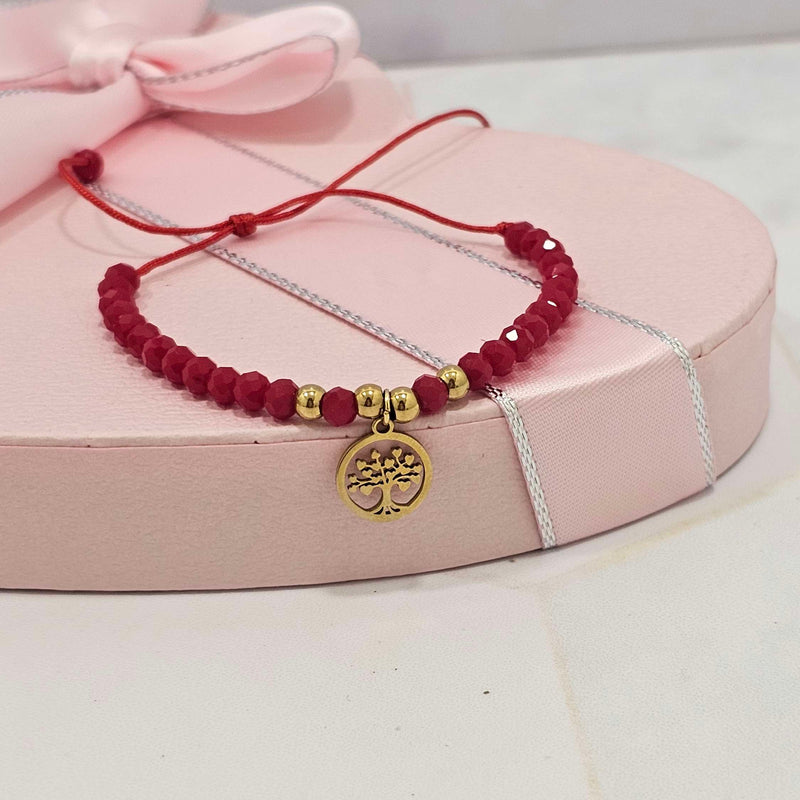 Pulsera regulable arbol de la vida